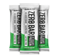 BiotechUSA Zero Bar Protein Bar Chocolate-Hazelnut 50g. ไบโอเทคโปรตีนบาร์ ชนิดแท่ง รสช็อคโกแลต-ฮาเซลนัท 50กรัม