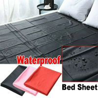 PVC Wetlook Bed Sheet Mattress Cover Waterproof Adult Couples Lover Game Bedding Sheets