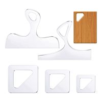 Router Templates for Woodworking Acrylic Templates Angled Curvy Tracing Stencils Guide Tools for Kitchen