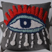 Indian Bohemian boho big eye cushion cover Morocco decoration pillow cover 45X45cm throw pillow home decoration accessories