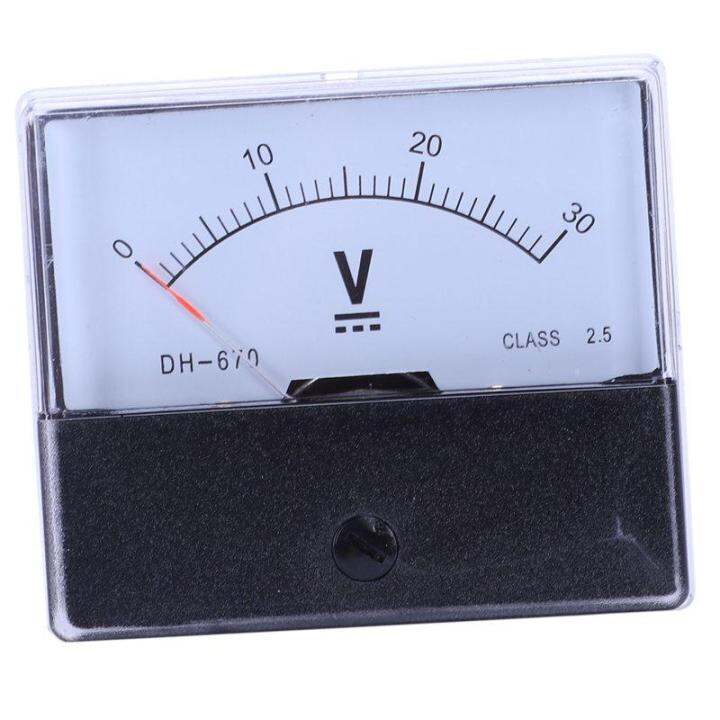 dh-670-accuracy-dc-30v-analog-panel-meter-voltmeter