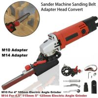 M14 Angle Grinder Mini DIY Sander Sanding Belt Adapter Grinding Machine Bandfile Belt Head Sander for 115mm 4.5 and 125mm 5