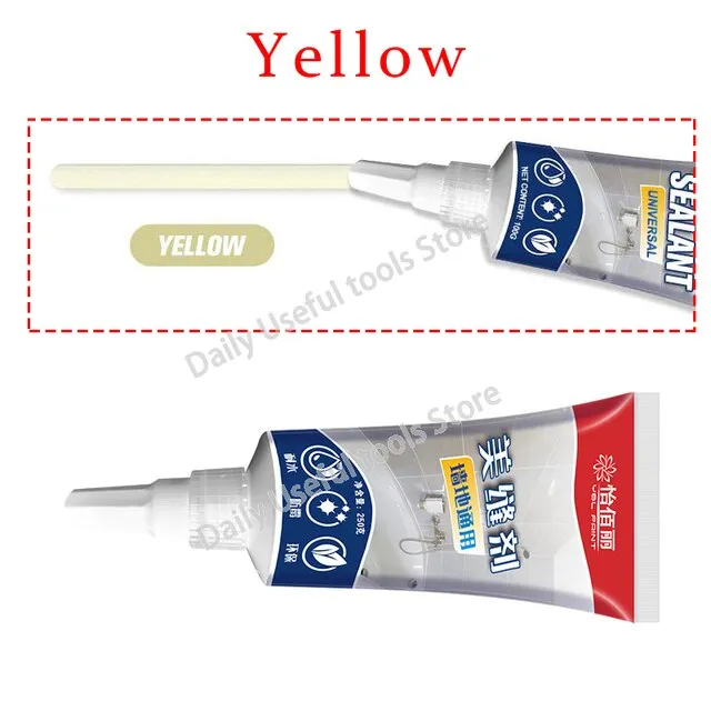 100MLShining Waterproof Sealant Antifouling Tile Gap Glue Bathtub