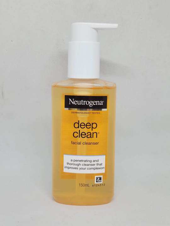 Neutrogena Deep Clean Facial Cleanser 150ml Lazada Ph