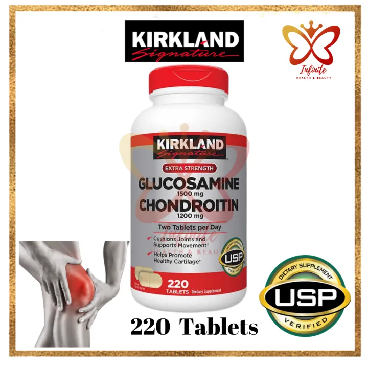 kirkland glucosamine chondroitin 220 tablets Lazada PH