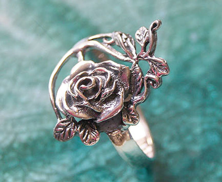 beautiful-cool-cute-silver-sterling-silver-silver-sterling-silver-ring-rose-flower-size-6-to-11