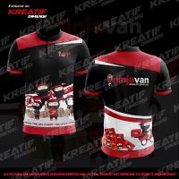 ☃[READY STOCK] Baju ninjavan jersey ninja van t shirt long sleeve ninja van t shirt long ninjavan sh