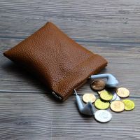 ❉ PU Leather Mini Coin Purse For Men Women Change Little Key Business Card Holder Childrens Short Coin Wallet Small Money Bag