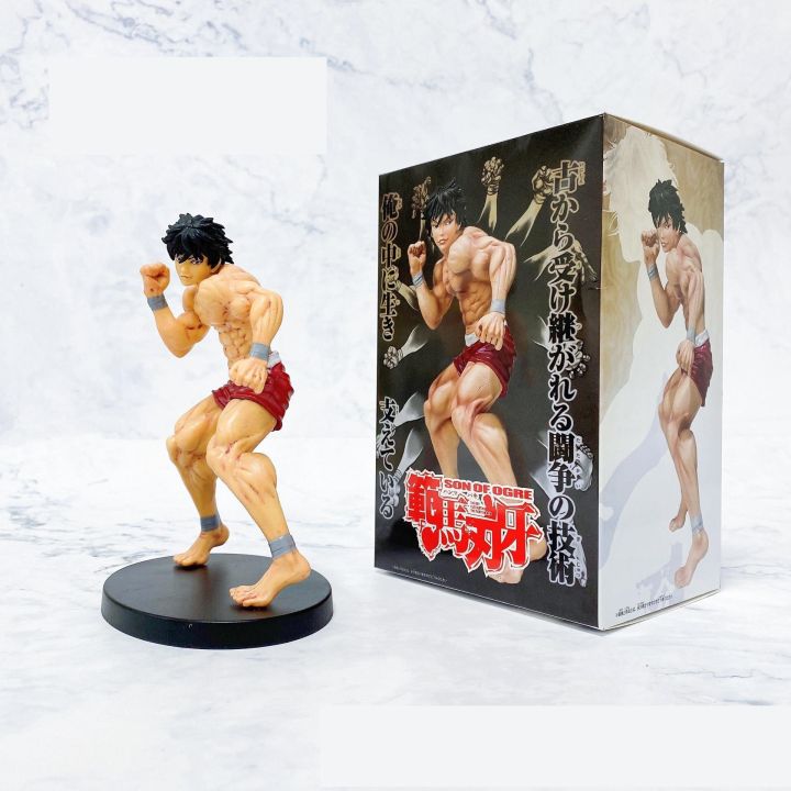 Afei Toy Base} 15cm Hanma Baki Figure Son Of Ogre New Arrival Anime  Character Figurines | Lazada.vn