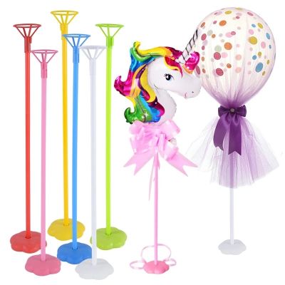 40cm Colorful Balloon Stand Balloon Holder Stick Party Supplies