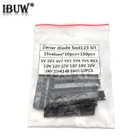 15values * 10PCS = 150PCS ชุด SOD-123 1206 0.5W Zener diode SMD package igmopnrq