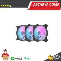 Aigo darkFlash C6 3IN1 C6MS RGB LED เคสพัดลม / พัดลม 12 ซม. 3 ชิ้น