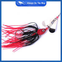 ชุดล่อตกปลา Spinner เหยื่อลูกปัดเลื่อมเครา Pike Fishing Tackle ยาง Jig Hard Bait