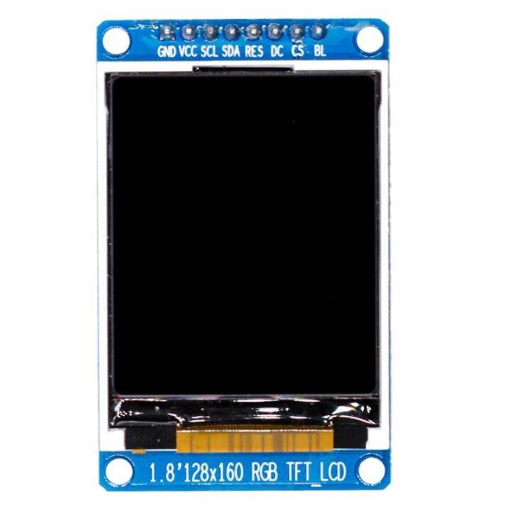 in-stock-โมดูลจอแสดงผลชนิด-lcd-1-8นิ้วสีเต็ม128x160-rgb-เอสพีไอ-lcd-โมดูลจอแสดงผลชนิด-lcd-st7735s-3-3v-แหล่งจ่ายไฟ-oled-แทนที่