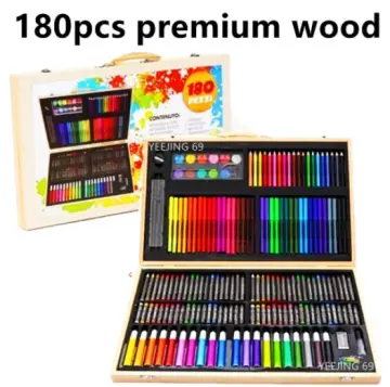 H&B 180pcs best oil based colored pencil art for kid colored pencil drawing  for wholesale, Colored Pencils