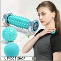 UEVOQB SHOP ผ่อนคลายกล้ามเนื้อผ่อนคลาย ลูกกลิ้งนวดเท้า การรักษาอาการปวด เครื่องนวดเท้า Fascia Roller อุปกรณ์เสริมเสริม ทริกเกอร์เนื้อเยื่อลึก ลูกบอลฟิตเนส ฟิตเนส