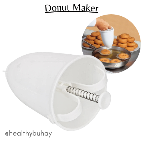Plastic Manual Doughnut Machine Lightweight Fry Donut Maker Diy