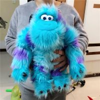 DISNEY Monsters Inc. Fluffy Long Hair James P. Sullivan Stuffed Plush Toys Kawaii Sullivan Plush Dolls Cute Gifts for Children