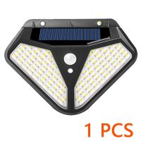 2side 102LED PIR Motion Sensor Solar Energy Street lamp 3 lighting modes Yard Path Home Garden Solar Power Induction Wall Light