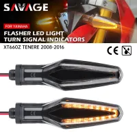 ไฟ LED สัญญาณเลี้ยวสำหรับยามาฮ่า XT660Z TENERE 2008-2016ไฟกระพริบรถจักรยานยนต์อุปกรณ์เสริมไฟ LED ไฟกะพริบ XT 660 Z