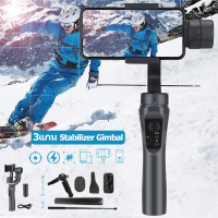 ไม้เซลฟี่ระบบกันสั่น F6 3แกน Stabilizer Gimbal Handheld  Go Pro โทรศัพท์มือถือผู้ถือกล้อง Action Anti Shake วิดีโอบันทึกสมาร์ทโฟน Gimbal สำหรับโทรศัพท์ กล้องเคลื่อนไหว