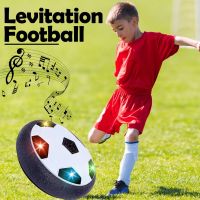 Sport Kids Levitate Suspending Soccer Ball Air Cushion Floating Foam Football with LED Light Gliding Toys Soccer Toys Kids Gifts