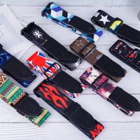 Adjustable And Widened Printed Guitar Straps Folk Guitarra Belt Straps For Electric Guitars And Electric Bass Guitars Accessorie