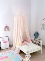 Kids Teepee Tents Children Play House Castle mosquito net Canopy Bed Curtain Baby Crib Netting Girls Boy Room Decoration