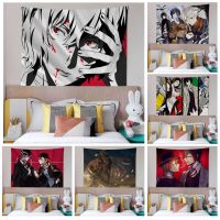 Anime Bungo Stray Dogs Dazai DIY Wall Tapestry Japanese Wall Tapestry Anime Wall Hanging Sheets Knitting  Crochet