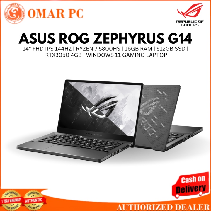 ジャンク品 ASUS ゲーミングノートPC ROG Zephyrus G14 GA401QC ( AMD