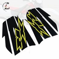 ﹍❄❣ Motorcycle Off-road Fuel Tank Sticker For Honda XR250 XR 400 Black Decal Fuel Tank Sticker Waterproof