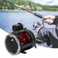 Black Troll น้ำทะเล Ocean Reel Drum Fishing Reel ล้อ TR345 Troll Reel พร้อม Line Counter