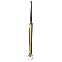 Titanium Alloy Ear Spoon Earpick Earwax Removable Brass Cleaner Tools Cleaning Portable Toothpick Holder Digging Spoons