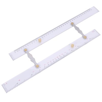 Marine Ruler Parallel Ruler Nautical Charts Parallel Ruler Mapping Points to Pull Parallel Ruler 450MM