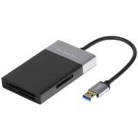 【⊕Good quality⊕】 bukan2581584811414 6 In1อะแดปเตอร์ฮับ Usb การ์ดรีดเดอร์ Sd Usb 3.0 Xqd/cf/sd/tf มัลติฟังก์ชันแฟลชดิสก์ไดร์ฟอ่านสำหรับโน้ตบุ๊คพีซี