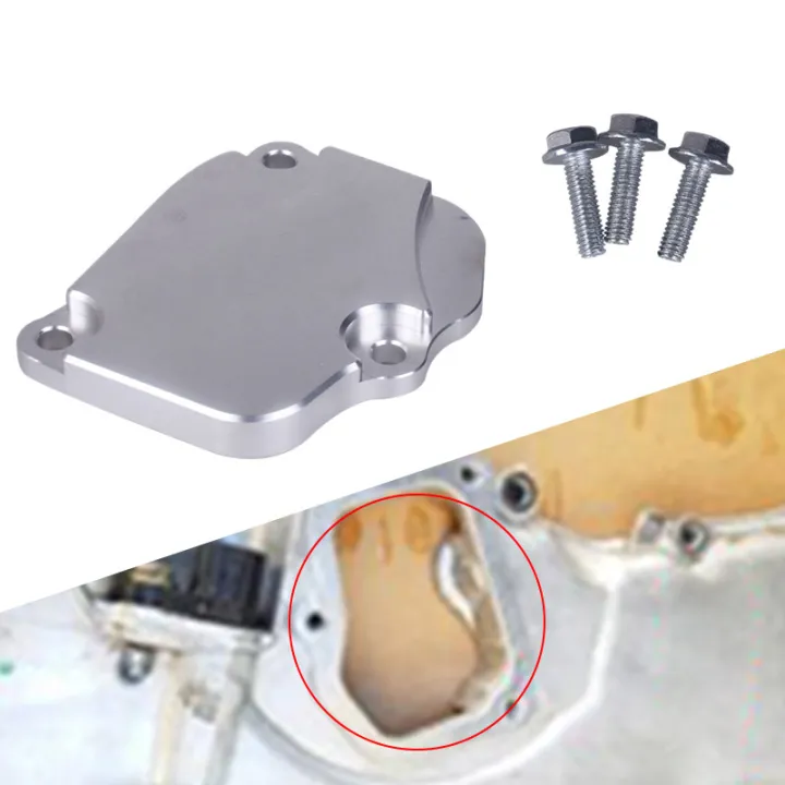 Timing Chain Tensioner Cover Plate with 3 Bolts Fits For Honda Acura