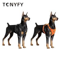 Dog Harness Reflective Breathable Adjustable Pet Harness for Dog Vest Chest Strap Outdoor Walking for Small Medium Large Dog Pet
