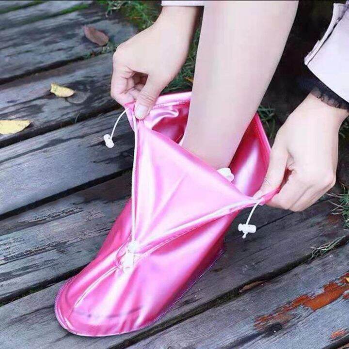 waterproof-rain-reusable-shoes-cover-slip-resistant-zipper-rain-boots-overshoes