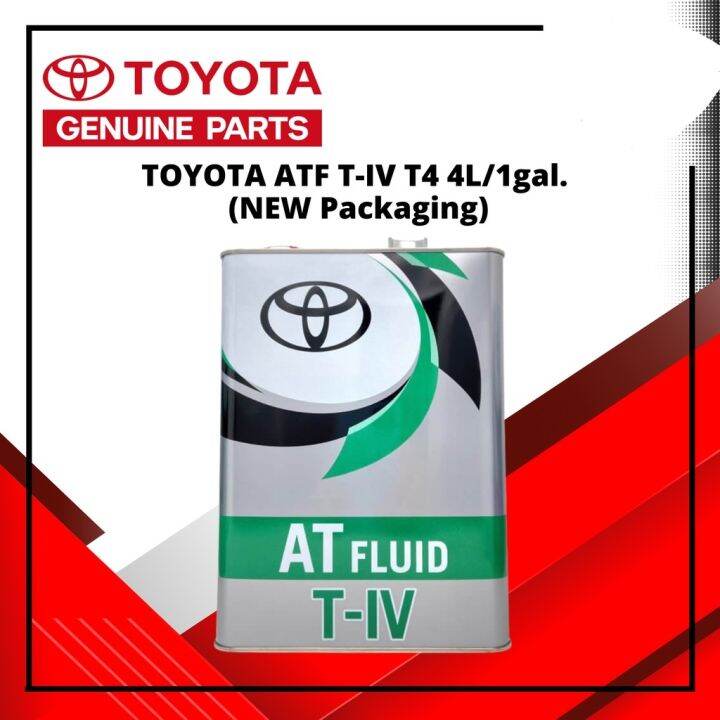 TOYOTA ATF TIV T4 4L 1 GALLON 0888681015 AUTOMATIC TRANSMISSION FLUID
