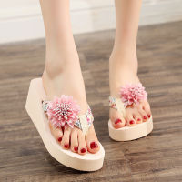 Summer Platform Wedges Slippers Women Sandals Fashion Female Flip Flop Slippers Outdoor Luxury nd Slides Shoes 36 37 38 39 40