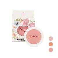 AMICALCH VITALITY BLUSHER 3.3g เฟสออนบลัชเชอร์ชนิดเนื้อฝุ่น สีเนียนเป็นธรรมชาติ ติดทน เกลี่ยง่าย สัมผัสบางเบา