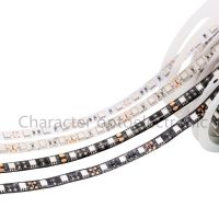 【❂Hot On Sale❂】 yulibu74040703 Dc12v สีดำ/สีขาว Pcb 395-405nm แสงสีม่วงแถบไฟ Led แสงสีม่วง5050 Smd 60Leds/M 1M/2M/3M/4M/5M กันน้ำ/ไม่กันน้ำ