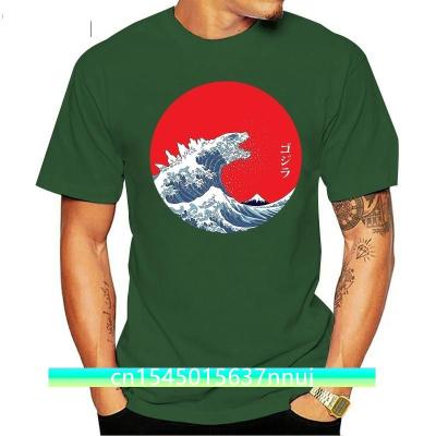 Artist Hokusai T Shirt Variant Tshirt Men Japan Style Tees Scenery Sunset Great Wave Tshirt Black Clothes Cotton