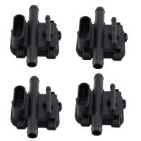 4 Pcs Car 5-PIN Gas Pressure Sensor CNG Map Sensor AC PS-02 Plus Pressure Sensor Black for LPG CNG Conversion Kit