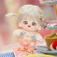 20Cm plush doll cuteIdol star Gong Jun straight hair girl naked baby 20cm children’s gift plush doll