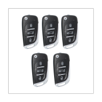 XEDS01EN Universal Super Remote Key 3 Button Fob Work on All ID As the Super Chip for Style for VVDI 5Pcs