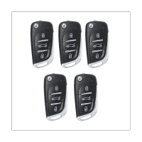 XEDS01EN Universal Super Remote Key 3 Button Fob Work on All ID As the Super Chip for DS Style for Xhorse VVDI 5Pcs