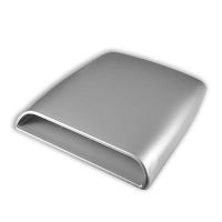 1x Universal Car Bonnet Hood Scoop Air Flow Intake Vent Cover Decorative 27*25cm White Black Auto Air Flow Vent Cover