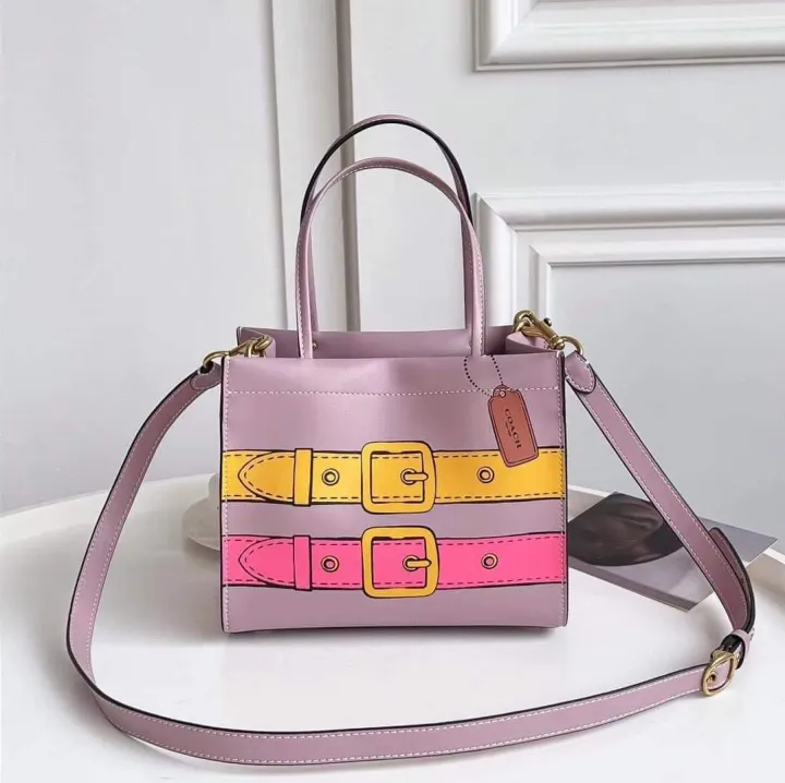 Original Coach Cashin Carry 22 With Trompe L'oeil Printi C9814 In ...