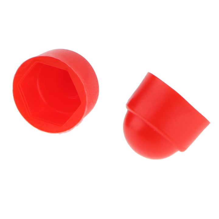 10pcs-red-plastic-dome-hex-bolt-nut-protection-caps-cover-m6-10-x-13mm